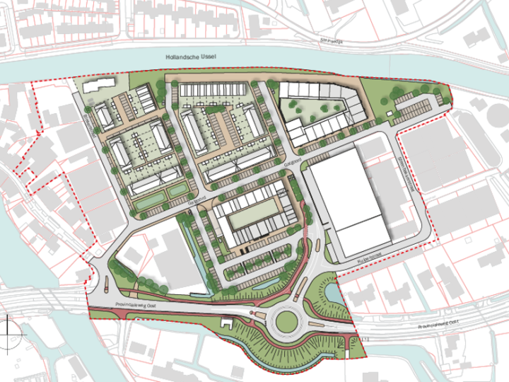 Stedenbouwkundig plan (versie 17 november 2022) bij het ontwerpbestemmingsplan De Kleine Betuwe.